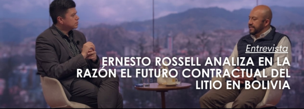 Ernesto Rossell analiza en La Razón el futuro contractual del litio en Bolivia