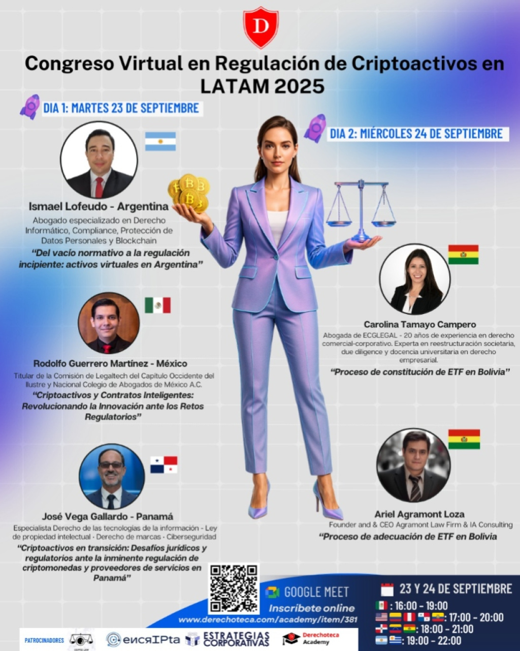 I Congreso Virtual en Regulación Jurídica de Criptoactivos en LATAM