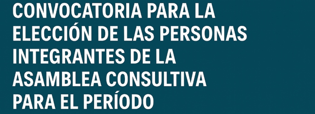 Convocatoria a la Asamblea Consultiva